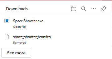 Space Shooter MacOS